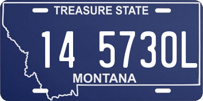 MT license plate 145730L