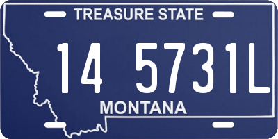 MT license plate 145731L