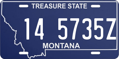 MT license plate 145735Z