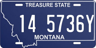 MT license plate 145736Y