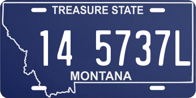 MT license plate 145737L