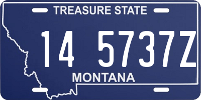 MT license plate 145737Z