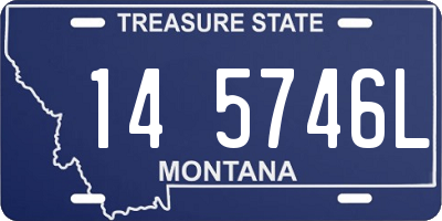 MT license plate 145746L