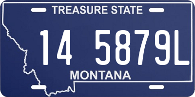 MT license plate 145879L
