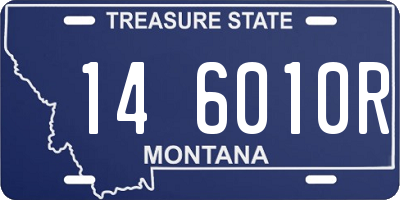 MT license plate 146010R