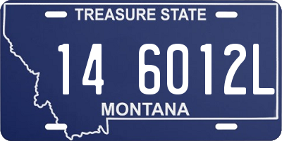 MT license plate 146012L