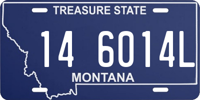 MT license plate 146014L