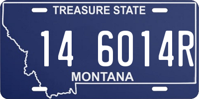 MT license plate 146014R