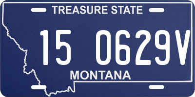 MT license plate 150629V