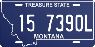 MT license plate 157390L