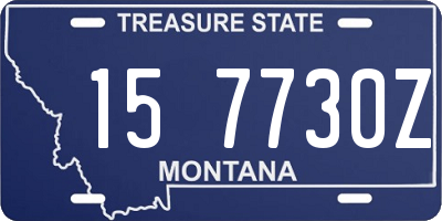 MT license plate 157730Z