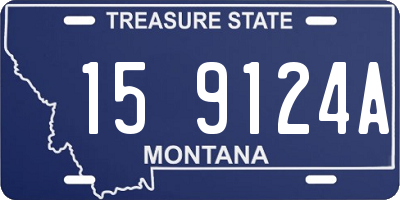 MT license plate 159124A