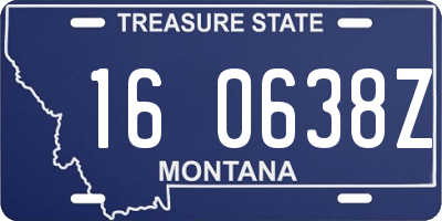 MT license plate 160638Z
