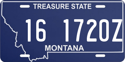 MT license plate 161720Z