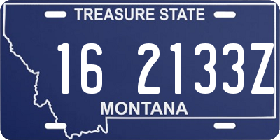 MT license plate 162133Z