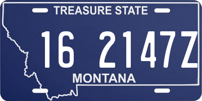 MT license plate 162147Z