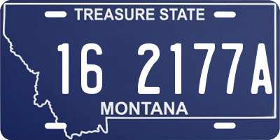 MT license plate 162177A