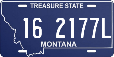 MT license plate 162177L