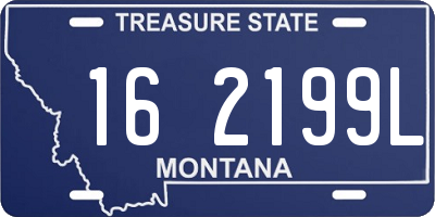 MT license plate 162199L