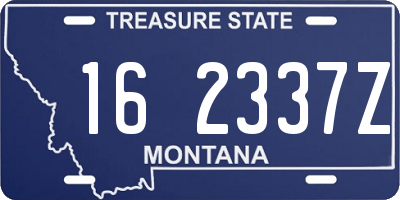 MT license plate 162337Z