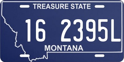 MT license plate 162395L