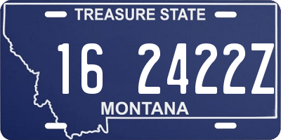 MT license plate 162422Z