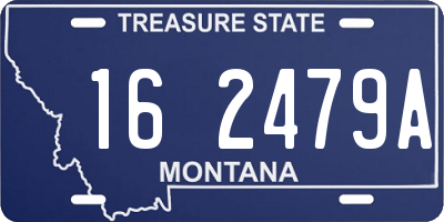 MT license plate 162479A