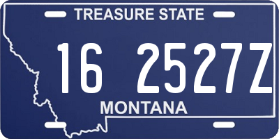 MT license plate 162527Z