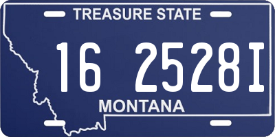 MT license plate 162528I