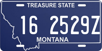 MT license plate 162529Z