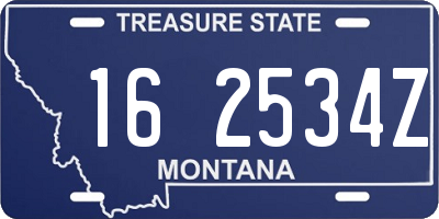 MT license plate 162534Z