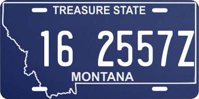 MT license plate 162557Z