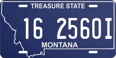 MT license plate 162560I