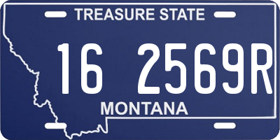 MT license plate 162569R