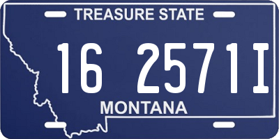 MT license plate 162571I