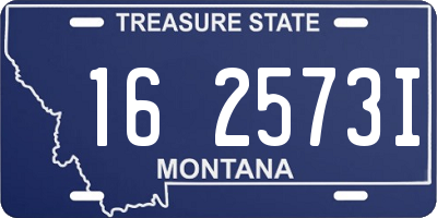 MT license plate 162573I