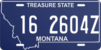 MT license plate 162604Z