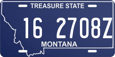 MT license plate 162708Z