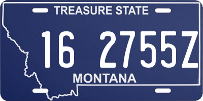 MT license plate 162755Z