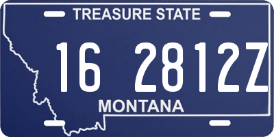 MT license plate 162812Z