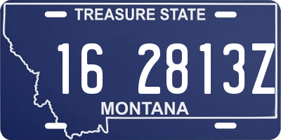 MT license plate 162813Z