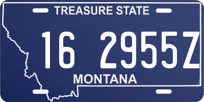 MT license plate 162955Z