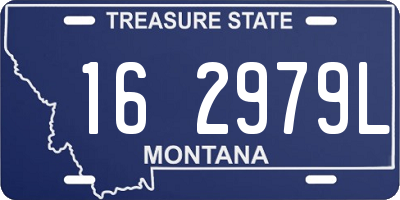 MT license plate 162979L