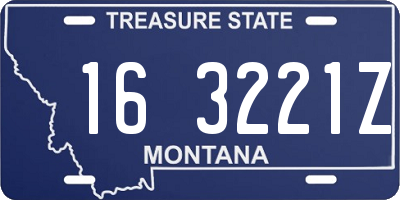 MT license plate 163221Z