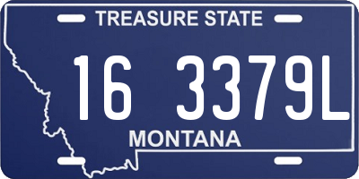 MT license plate 163379L