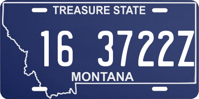 MT license plate 163722Z