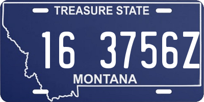 MT license plate 163756Z