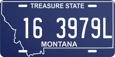MT license plate 163979L