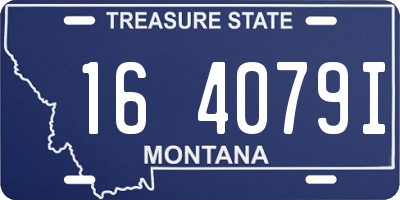 MT license plate 164079I