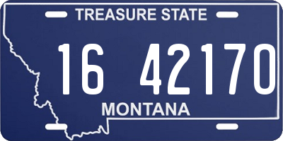MT license plate 164217O